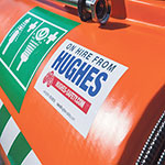 Emergency safety showers available to hire from Hughes