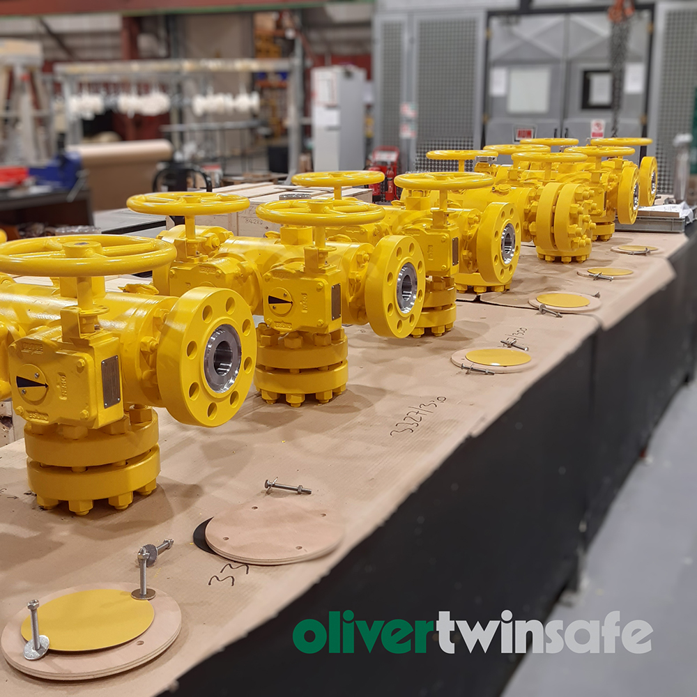 Oliver Twinsafe Valves Supplied for MEG Injection Pump Systems
